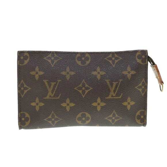 LOUIS VUITTON Monogram Bucket PM Pouch Accessory Pouch LV Auth 64028 - Picture 1 of 14
